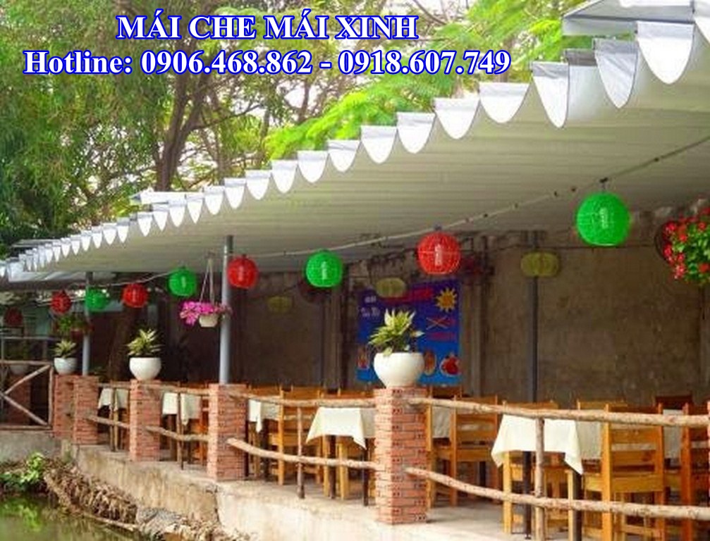 Chuyên làm mái che di động, mai che di dong, mái che xếp, lam mai che gia re, mái chữ a